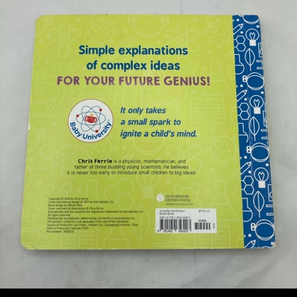 Newtonian Physics for babies book by Chris Ferrie - Picture 2 of 2